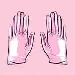 pink gloves image